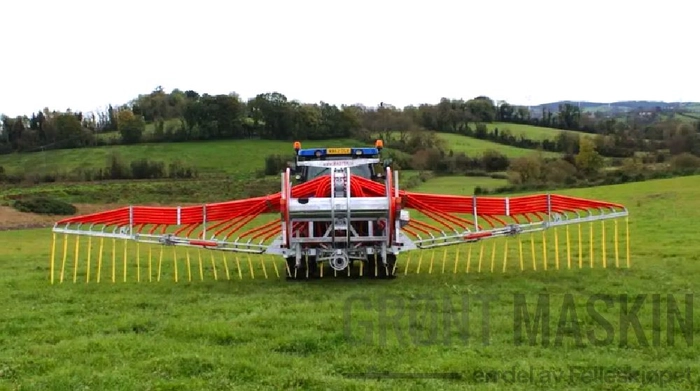 Mastek Vertikal stripespreder med 1 fordeler 